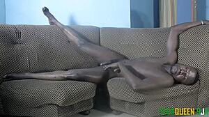 Softkine and pointed breast in perfect doggy