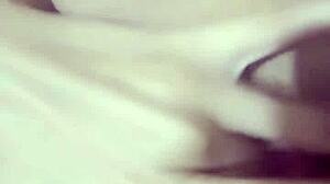 Naughty Girl Masturbates Intensely With Fingers