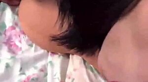 Brother cums in sister's ass to avoid pregnancy: Cum swapping anal creampie scene.