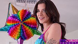 Hot E4 Striptease And Dirty Talk Scene