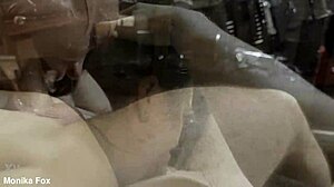 Monika Fox POV: Brutal BDSM Anal and Facefuck with Cum in Mouth
