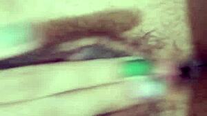 Naughty Girl Masturbates Intensely With Fingers