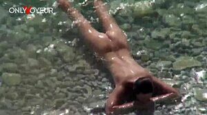 voyeur catches slut wife giving head and getting pounded on public beach