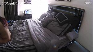 my sexy redbone friend in shower with big black cock pov