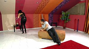 Sorana and Renato dive into rough anal pounding