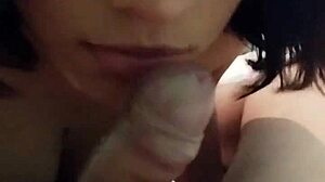 Neighbor gives rich blowjob that excites me