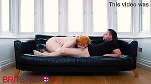 British Redhead Victoria Greene Sucks Cock And Eats Ass