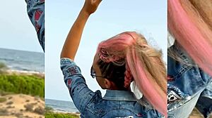 This hot photo shoot turned wild with anal and vaginal action for stunning big tits model.