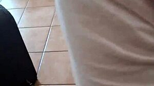 Quick Sex With Neighbor Lover While Husband Rests, Clothes Ripped, Cum In Mouth