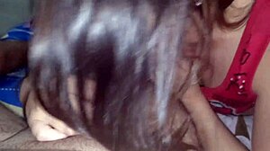 latina babe sucks monster cock relentlessly without mercy