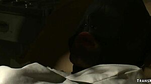 shemale scientist anal fucks dude with monster cock