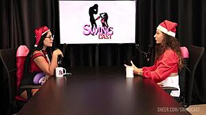 is this the sexiest christmas compilation with jujube delicia and tifany rocha in lingerie?