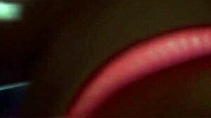 Bald guy screws small titted babe roughly!