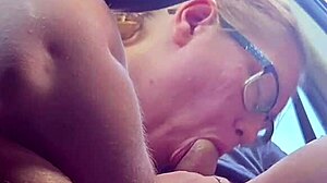 Enjoy a DEEPTHROAT blowjob with a BIG COCK for lunch!