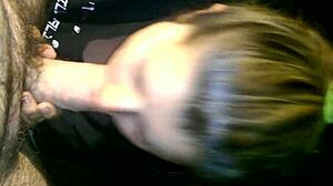 Detailed video of cock sucking action