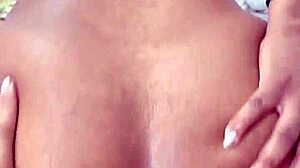 feeling the intense pleasure as this latina opens her big ass for rough anal fucking