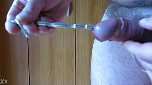 Dilator Play Session with Cock Ring for Intense Solo Action