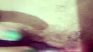 Naughty Girl Masturbates Intensely With Fingers