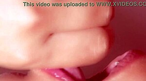 Japanese Wife Gives Intense Blowjob