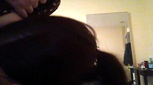 Gorgeous brunette deepthroat gag blowjob with rough fucking