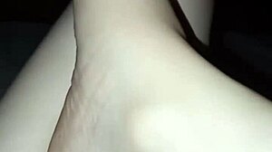 barefoot slut in the dark