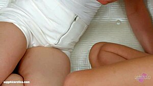 Yasmin Scott and Ivana Sugar Chatty Lesbians Have Steamy Sex on Sapphic Erotica.