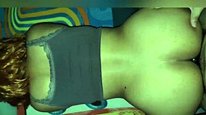 Kolombiyalı Kayınvalide Balkonda Anal Yapıyor, Çocuklar Bahçede!