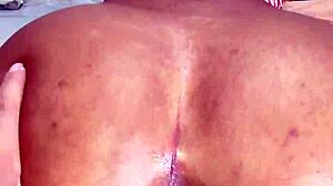 I fuck her huge ass.