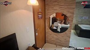 Teen Magrinha Takes Huge 23cm Cock with Force!