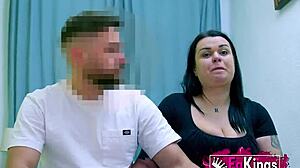 Busty Sandra Returns With Amazing Tits In Public Outdoor Blowjob And Doggystyle