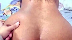 feeling the intense pleasure as this latina opens her big ass for rough anal fucking