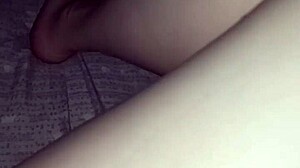 barefoot slut in the dark