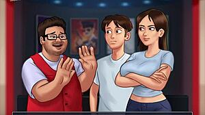 Summertime Saga 190 Featuring Big Tits Erotic Game Scenes