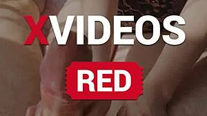 Hot Sunny Handjob With Cumshot Orgasm