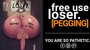 Erotic femdom audio humiliates bound loser in provocative roleplay