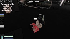 Found this precious girl and fucked her wild in roblox criminality condo