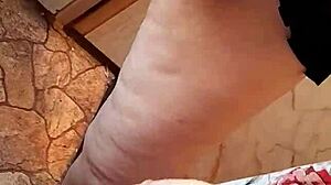 Three Girlfriends Masturbate Together in Hostel Kitchen with Close-Up Shots