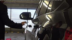 Megan glock rich lady blows guards in threesome