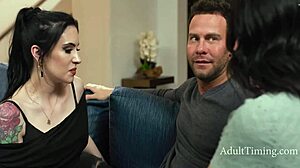 ever thought of a pregnant cuck wife's fantasy with a bumpy grind? it's a wild ride with annade ville and seth gamble in a cheating brazilian twist.