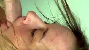 Big ass young slut rides neighbor's cock in cowgirl position.