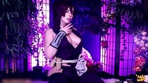 Yuzuriha Catches You in Sex Trap with Huge Toys and Costumes