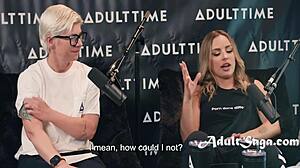 latina blonde in casting ass licking interview