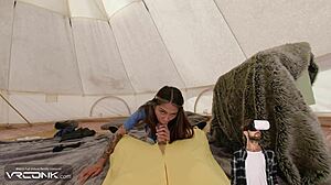 Asian babe Katara gets fucked by Aang in Avatar cosplay parody