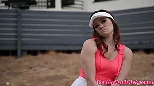 Cockloving Babe Sucks And Fucks Her Coach In Fantasy Taboo Storyline