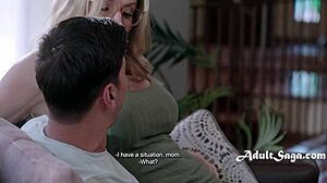 Stiefmutter Cory Chase zeigt viele Wege, auf einem Schoß zu reiben