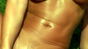 caylian and silvia play with each other and sex toys on the grass