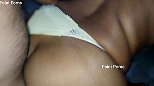 My friend went out to buy beer and left me alone with his wife i ended up eating the naughty girl and cumming inside her pussy