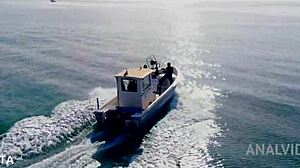 Rebecca Volpetti Gets Double Penetration On Boat!