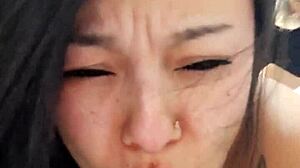 Intense vaginal and anal massage on my face, licking her big ass in homemade POV full movie