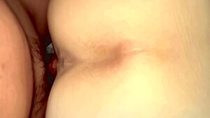 Amateur Pink Pussy Bent Over in Doggystyle Fuck 17 Days After Virginity Loss